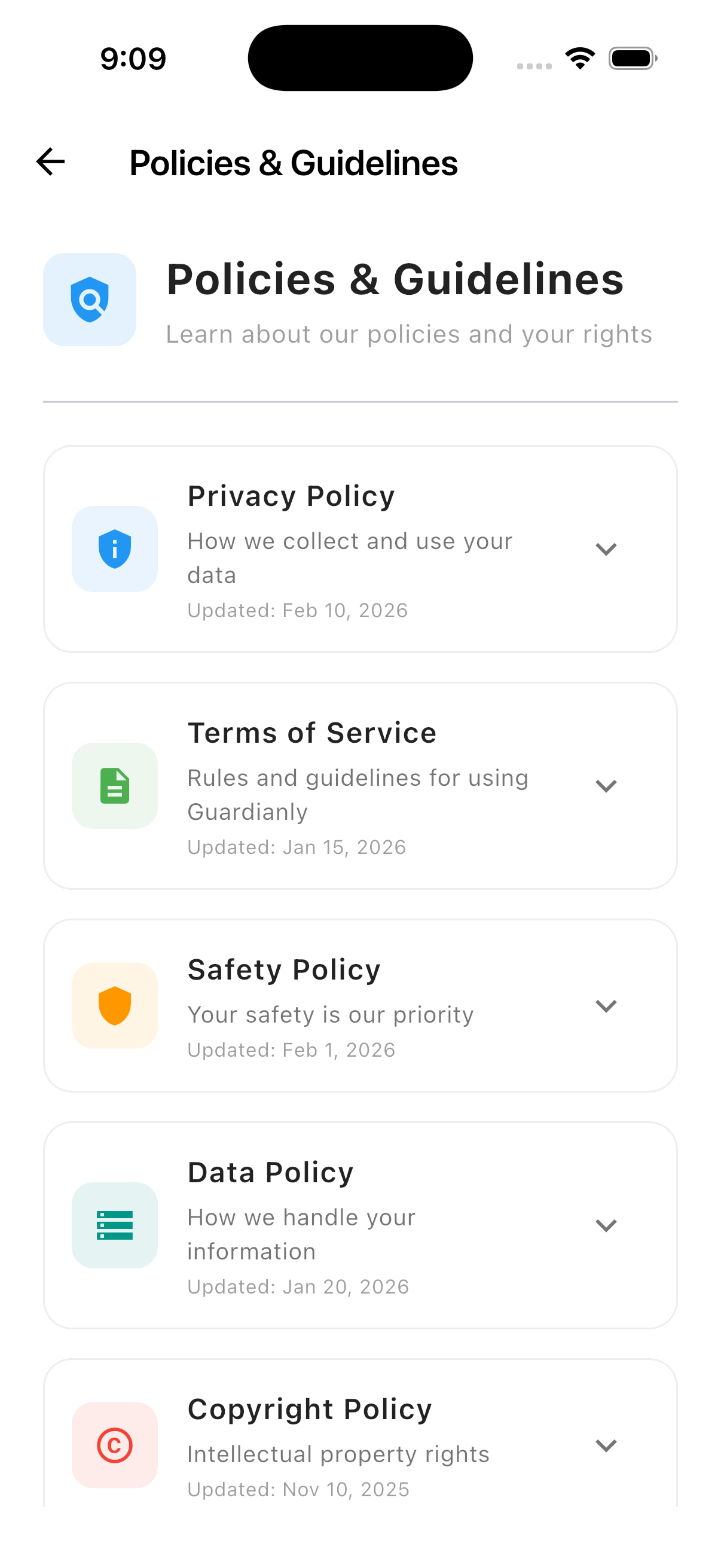 Guardianly Policies